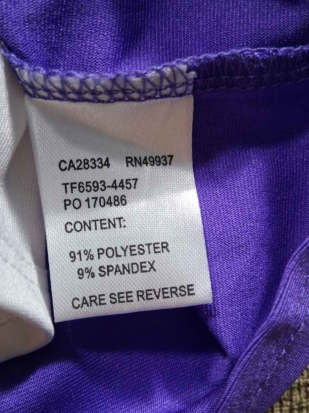 Tail White & Purple Flounce Golf Tennis Skort Skirt Size Medium
